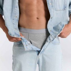 Boxer avec ouverture - 95% coton bio - GOTS