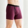 Boxer avec ouverture - 95% coton bio - GOTS