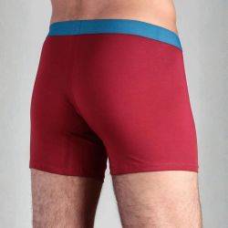 Boxer avec ouverture - 95% coton bio - GOTS