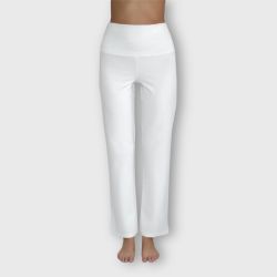 Pantalon de yoga épais coupe droite - 95% coton bio - GOTS