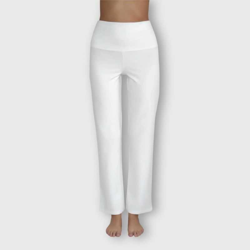 Pantalon de yoga épais coupe droite - 95% coton bio - GOTS