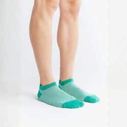 Socquettes rayées - 98% coton bio - GOTS