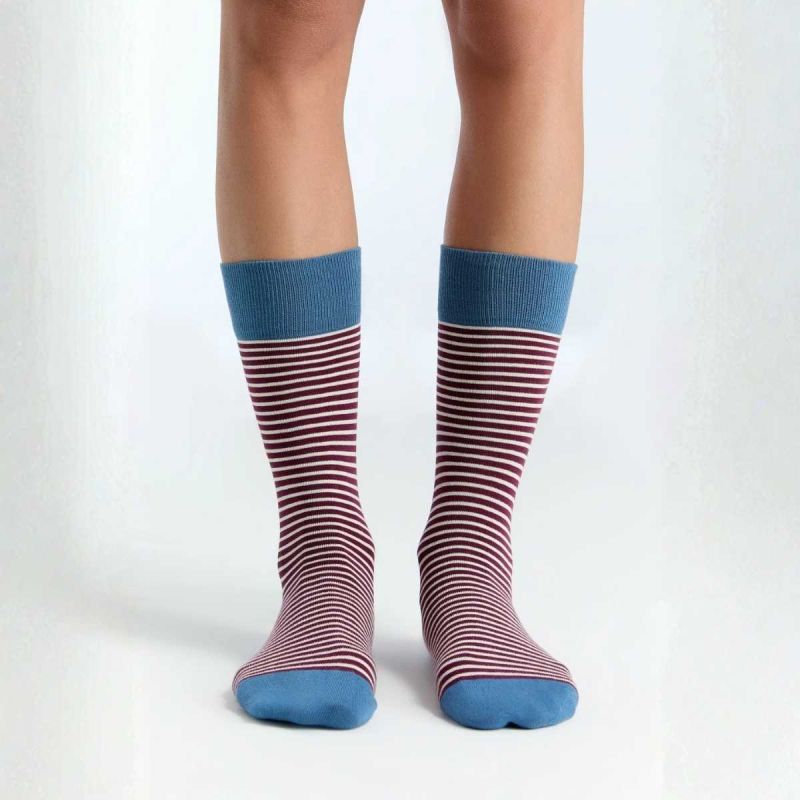 Chaussettes mi-hautes - 98% coton bio - GOTS