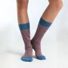 Chaussettes mi-hautes - 98% coton bio - GOTS