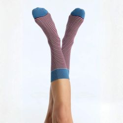 Chaussettes mi-hautes - 98% coton bio - GOTS