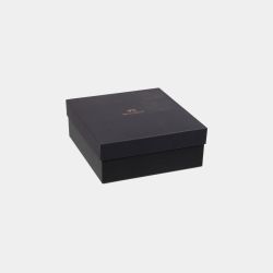 Boxer \"Lobster\", noir et gris imprimé, coton bio GOTS