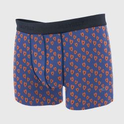 Boxer "CORAZON" motif coeur - 95 % Coton bio - GOTS