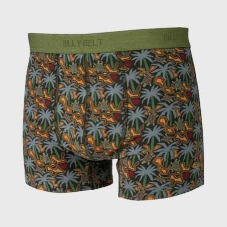 Boxer "TROPICAL" - 95% Coton bio - GOTS
