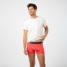 Boxer "VALENTIN" motif coeurs - 95% Coton bio - GOTS