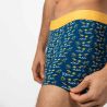 Boxer "ALOA" motif surf - 95% Coton bio - GOTS