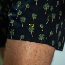 Caleçon "PALM TREES" - 100% Coton bio - GOTS