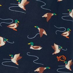 Caleçon "DUCKY" motif canards - 100% Coton bio - GOTS