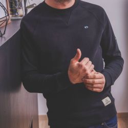 Sweatshirt BILLYBELT - 100% Coton bio - GOTS