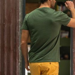 T-shirt jersey flammé - 100% Coton bio - GOTS