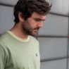T-shirt 100% coton bio (220gr/m2) BILLYBELT Kaki, GOTS