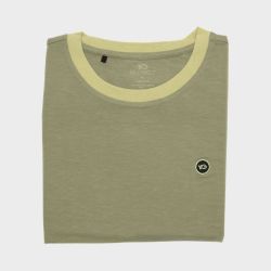 T-shirt 100% coton bio (220gr/m2) BILLYBELT Kaki, GOTS