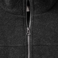 Veste cintrée homme, 100% de laine bio, bleu, GOTS et KBT 