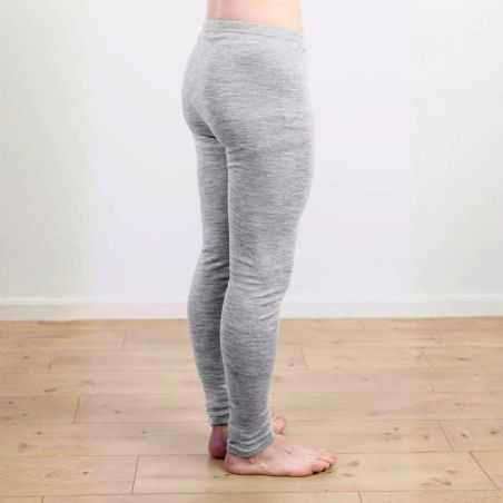 Caleçon long - 70% Laine vierge bio & 30% Soie - GOTS