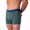 Boxer "KINAI" motif ours brun - 95% Coton bio - GOTS