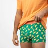 Boxer "CITRUS" motif citron - 95% Coton bio - GOTS