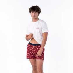 Caleçon "WALRUS" motif morse - 100% Coton biologique - GOTS