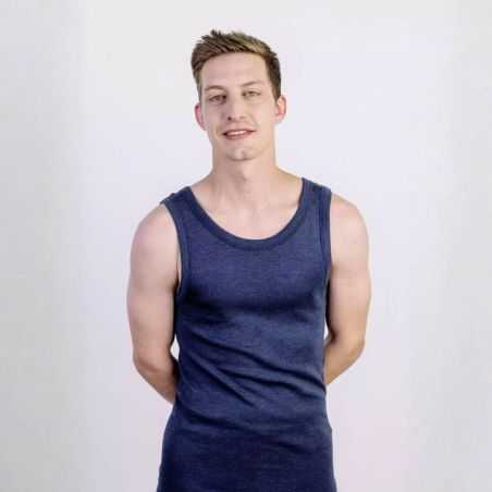 Débardeur - 70% Laine vierge bio & 30% Soie - GOTS