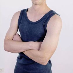 Débardeur - 70% Laine vierge bio & 30% Soie - GOTS