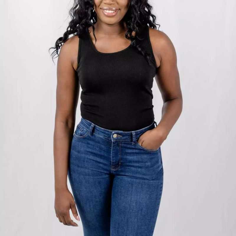 Débardeur femme - 70% Laine vierge bio & 30% Soie - GOTS