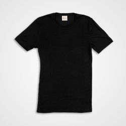 Maillot de corps manches courtes - 70% Laine vierge bio & 30% Soie - GOTS