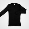 Tricot de peau manches longues - 70% Laine vierge bio et 30% Soie - GOTS