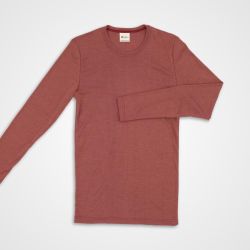 Tricot de peau manches longues - 70% Laine vierge bio et 30% Soie - GOTS