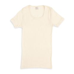 Tricot de peau manches courtes - 100% Laine vierge bio