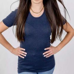 Tricot de peau manches courtes - 100% Laine vierge bio