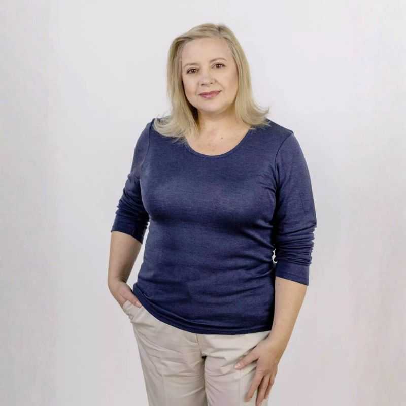 Tricot de peau manches longues - 100% Laine vierge bio