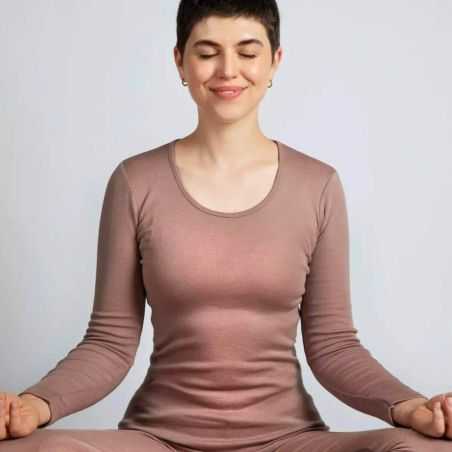 Tricot de peau manches longues - 100% Laine vierge bio