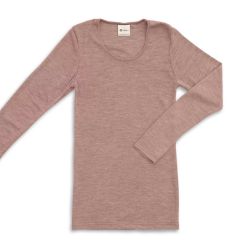 Tricot de peau manches longues - 100% Laine vierge bio