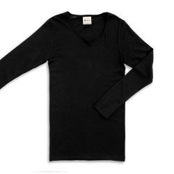 Tricot de peau manches longues - 100% Laine vierge bio