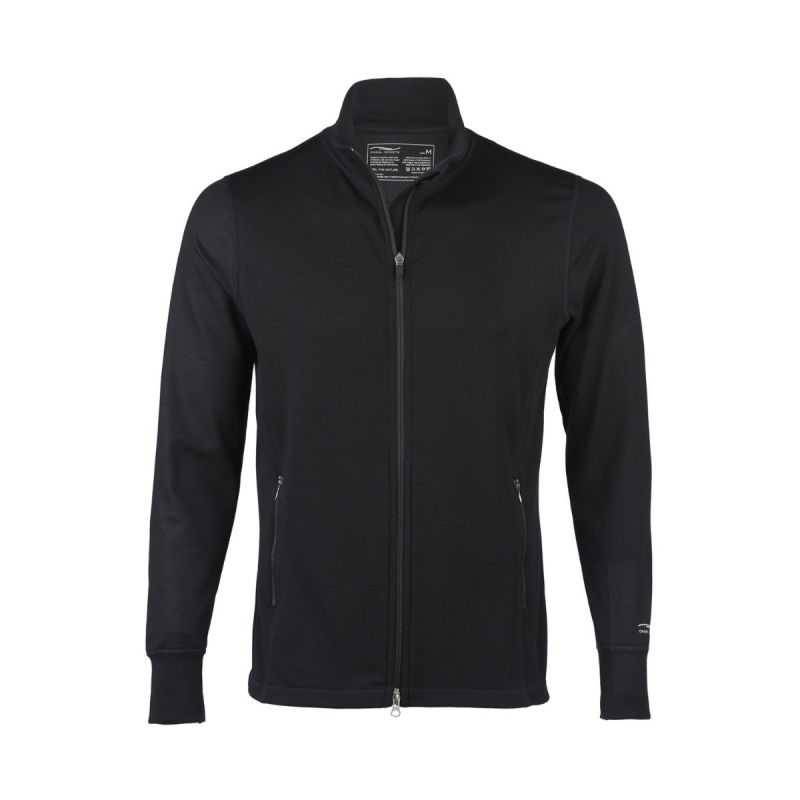 Veste de sport technique - Laine vierge bio et Soie - GOTS