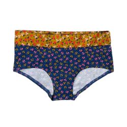Boxer "SUNRISE" motifs fleuris - Coton bio - GOTS