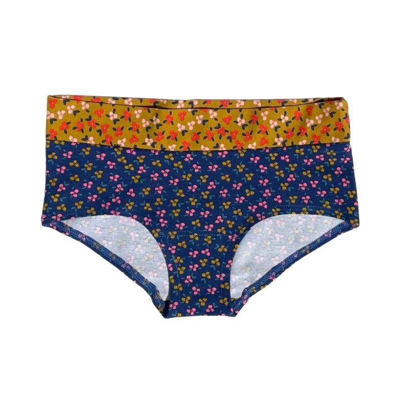 Boxer "SUNRISE" motifs fleuris - Coton bio - GOTS