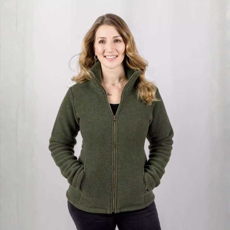 Veste polaire cintrée - 100% Laine vierge bio - IVN BEST