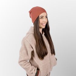 Bonnet coupe beanie - Laine vierge bio & Soie