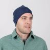 Bonnet coupe beanie - Laine vierge bio & Soie