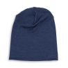 Bonnet coupe beanie - Laine vierge bio & Soie