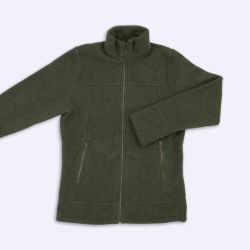 Veste polaire zippée homme - 100% Laine vierge bio - IVN BEST