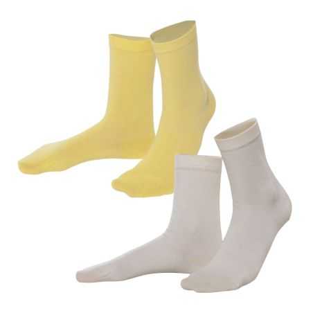 Chaussettes "BETTINA" en 98% de coton bio, GOTS et FWF