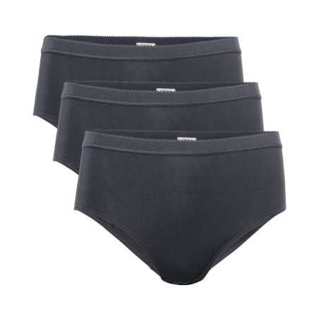 Lot de 3 slips "POLLY" coton bio, GOTS et VEGAN