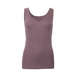 Débardeur col V "JANINE", 100 % coton bio, GOTS et VEGAN