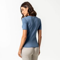 Haut de pyjama en coton bio, ROOS