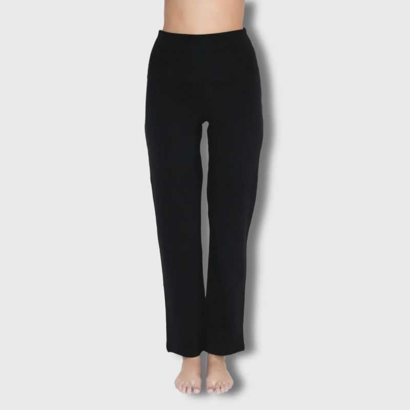 Pantalon de yoga épais coupe droite - 95% coton bio - GOTS